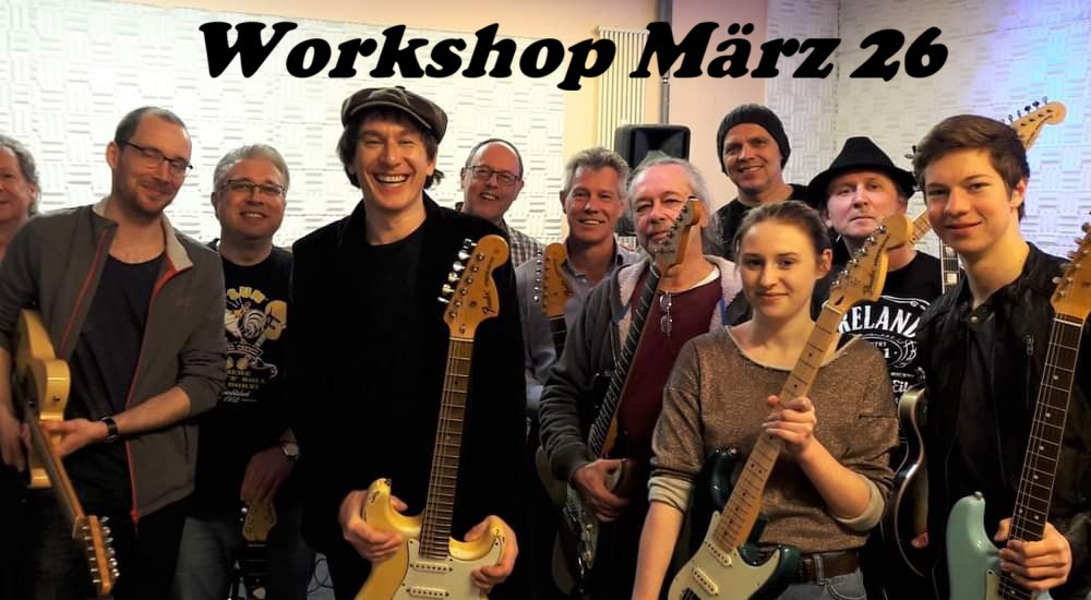 Rock Guitar Workshop March 2026