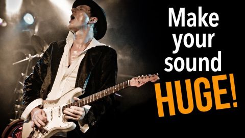 how to get a big guitar sound