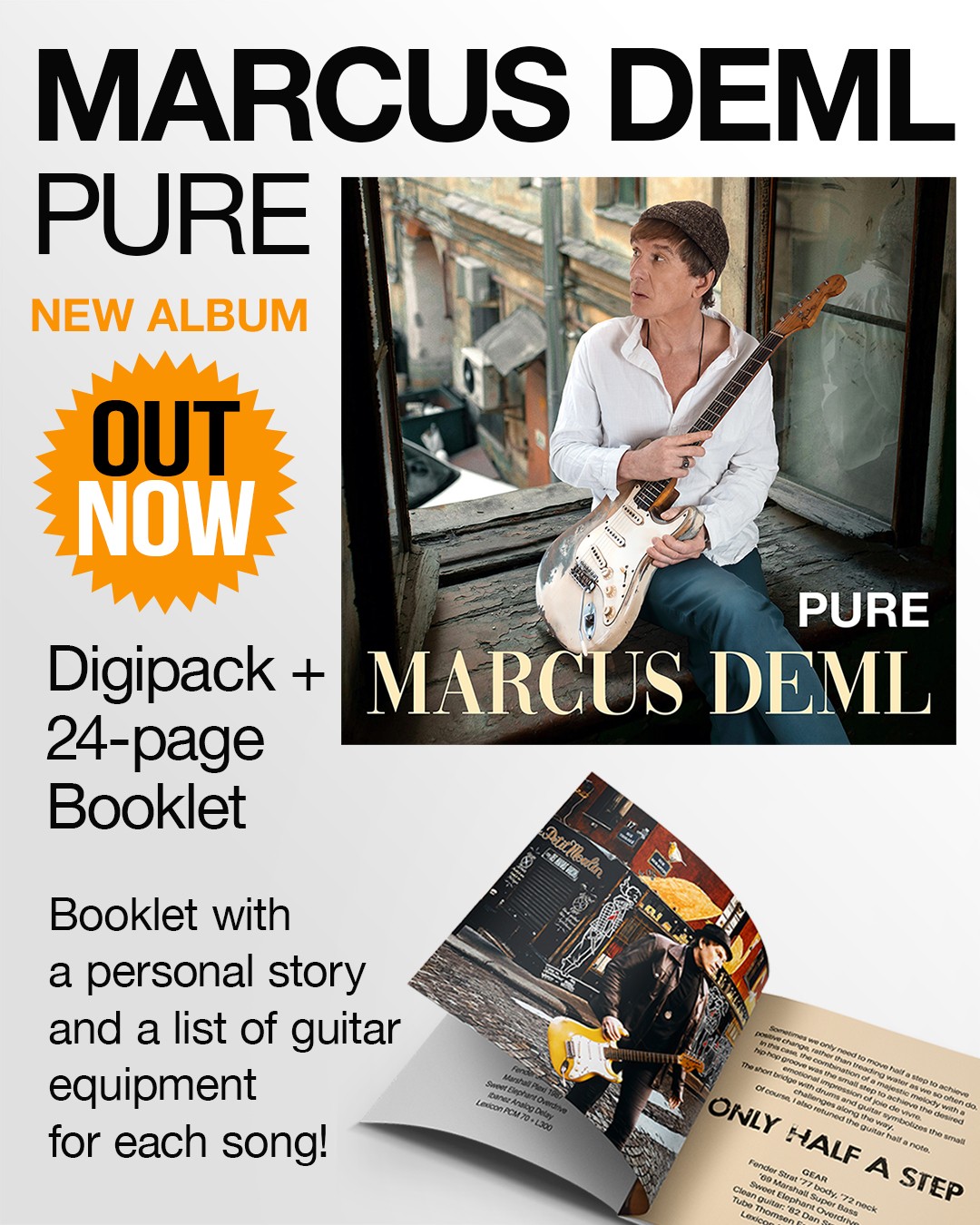 Marcus Deml - Pure - the New Album